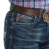 Ariat Men's M4 Adkins Jeans Low Rise Stretch Boot Cut (10021767) Pants & Shorts