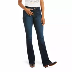 Ariat Women's REAL High Rise Ballary Pennsylvania Boot Cut Jeans (10036813)