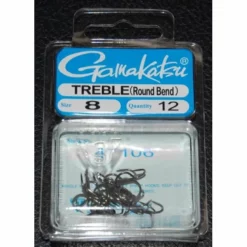 Gamakatsu Treble (Round Bend) Hooks