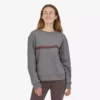 Patagonia Women's Ridge Rise Stripe Uprisal Crew Sweatshirt