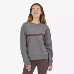 Patagonia Women's Ridge Rise Stripe Uprisal Crew Sweatshirt