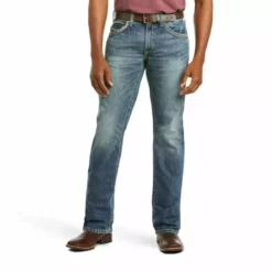 Ariat M5 Slim Gambler Stackable Straight Leg Jeans (10012703) Pants & Shorts
