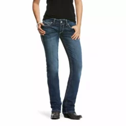 Pants & Shorts Ariat Women's REAL Mid Rise Stretch Ivy Stackable Straight Leg Jean (10024300)