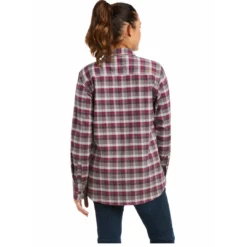 Ariat Women's Rebar Flannel DuraStretch Work Shirt