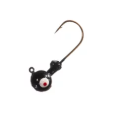 Arkie Double Eye Painted Bronze Hook Jig Heads