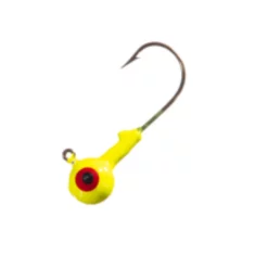 Arkie Double Eye Painted Bronze Hook Jig Heads