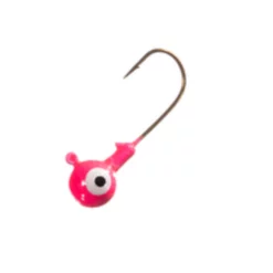Arkie Double Eye Painted Bronze Hook Jig Heads