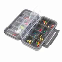 Tackle Storage & Bait Buckets Clam Dual Tray Jig Box