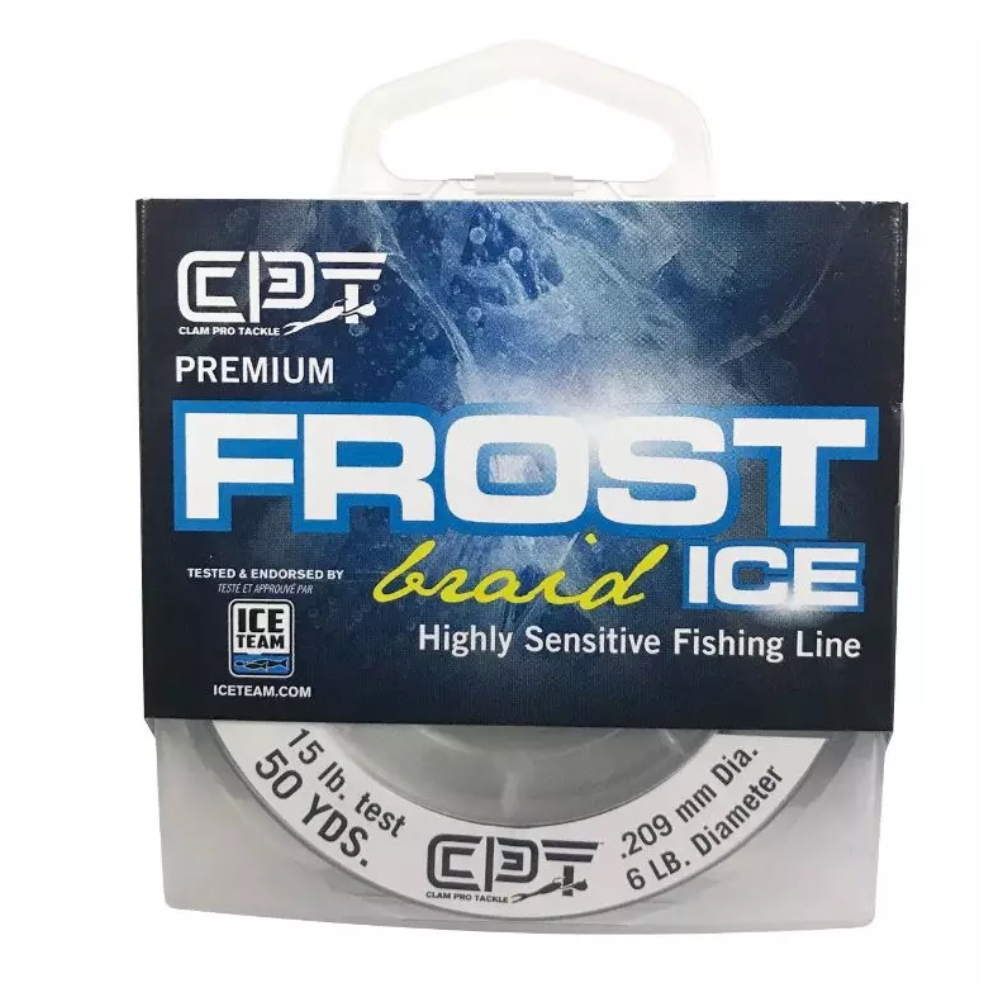 Clam Frost Ice Braid Line 3 Clam Frost Ice Braid Line