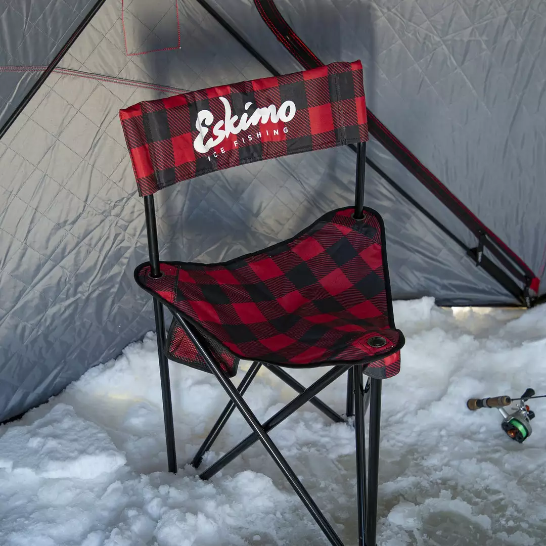 ESKIMO PLAID XL FLDG ICE CHAIR 5 ESKIMO PLAID XL FLDG ICE CHAIR