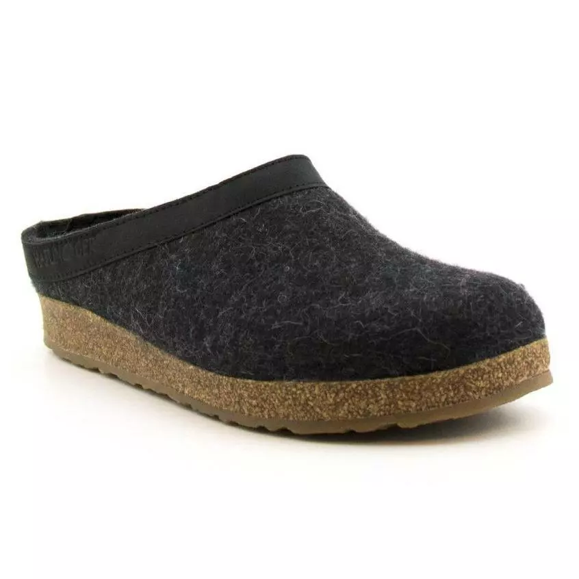 Haflinger Unisex Grizzly Clog (Charcoal) Slippers & Clogs 3 Haflinger Unisex Grizzly Clog (Charcoal) Slippers & Clogs