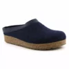 Haflinger Unisex Grizzly Clogs (Captains Blue)