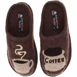 Haflinger Women's AR Coffee Slippers