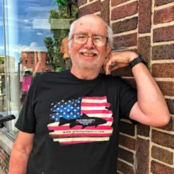 Wind Rose North Ltd. Outfitters Wind Rose North American Flag W/ Walleye