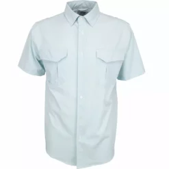 Aftco Men's Apex Stretch Short Sleeve Button Down Shirt