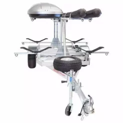 Malone MegaSport™ LowBed™ Kayak Trailer W/Tier, Spare, 2 Sets MegaWings, Cargo Box, 2 Rod Tubes 10 Malone MegaSport™ LowBed™ Kayak Trailer W/Tier, Spare, 2 Sets MegaWings, Cargo Box, 2 Rod Tubes