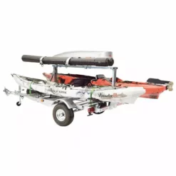 Malone MegaSport™ LowBed™ Kayak Trailer W/Tier, Spare, 2 Sets MegaWings, Cargo Box, 2 Rod Tubes 13 Malone MegaSport™ LowBed™ Kayak Trailer W/Tier, Spare, 2 Sets MegaWings, Cargo Box, 2 Rod Tubes