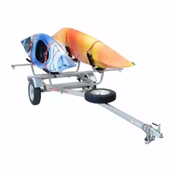 Malone MicroSport™ 2 Kayak Trailer Package (2 Sets J-Racks, Spare Tire)
