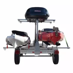 Kayak Accessories Malone MicroSport™ LowBed™ 2 Boat Trailer W/2nd Tier