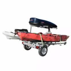 Kayak Accessories Malone MicroSport™ LowBed™ 2 Boat Trailer W/2nd Tier
