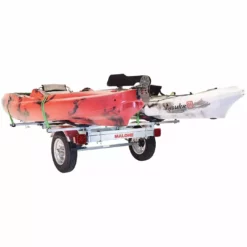 Malone MicroSport™ LowBed™ 2 Kayak Trailer Package (2 Sets MegaWings™ & Spare Tire) Kayak Accessories