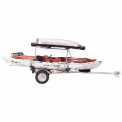 Malone MicroSport™ LowBed™ Trailer W/Tier, Spare, 2 Sets MegaWings™, Cargo Box, Rod Tube 12 Malone MicroSport™ LowBed™ Trailer W/Tier, Spare, 2 Sets MegaWings™, Cargo Box, Rod Tube