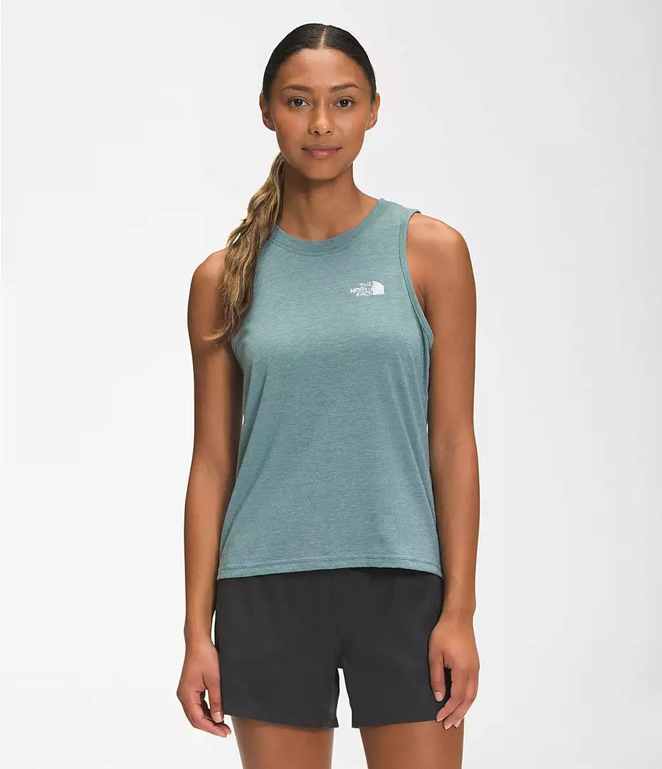 The North Face Women's Simple Logo Tri-Blend Tank 3 The North Face Women's Simple Logo Tri-Blend Tank