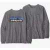Patagonia Women's Long-Sleeved P-6 Logo Responsibili-Tee®