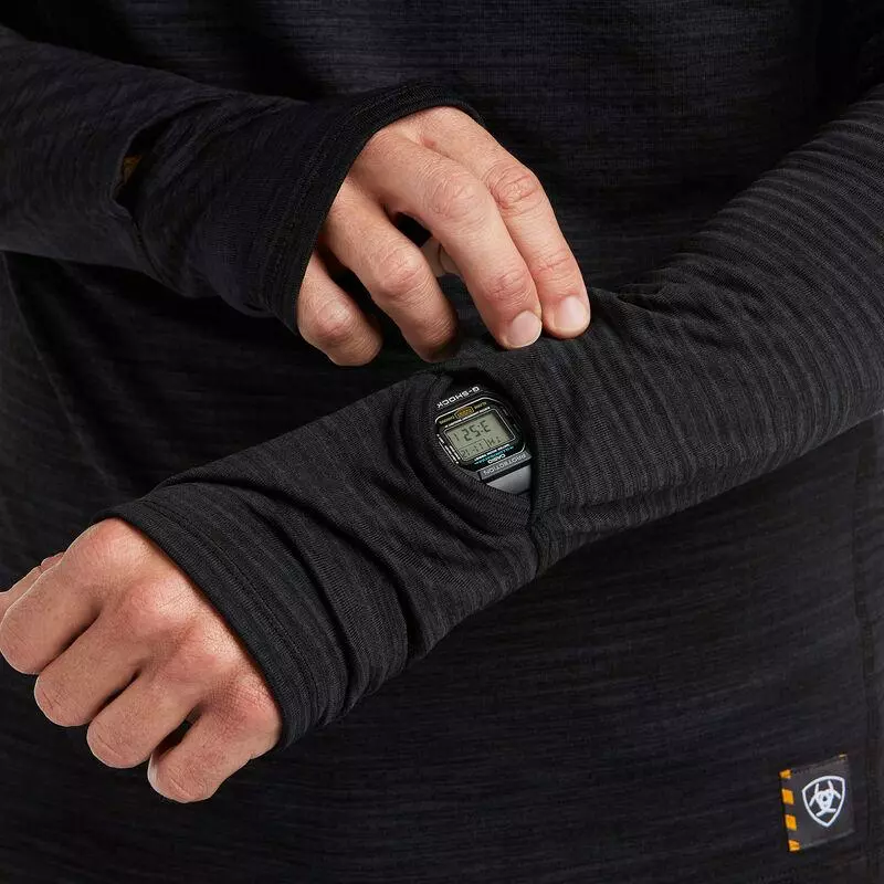 Ariat Men's Rebar Gridwork Balaclava Baselayer 5 Ariat Men's Rebar Gridwork Balaclava Baselayer