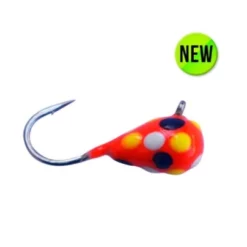 Kenders Tungsten Bright UV Jig 4mm #10 Hook Ice Jigs