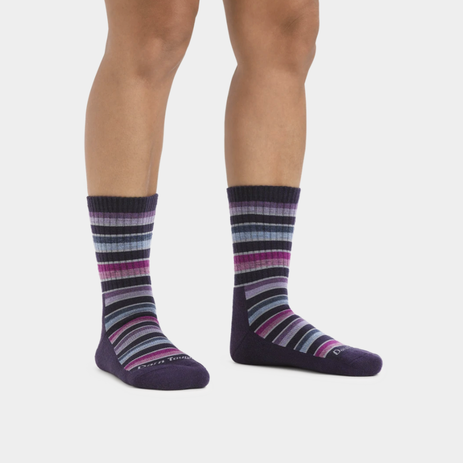 Darn Tough Women's Decade Stripe Micro Crew Midweight Hiking Sock (1994) 3 Darn Tough Women's Decade Stripe Micro Crew Midweight Hiking Sock (1994)