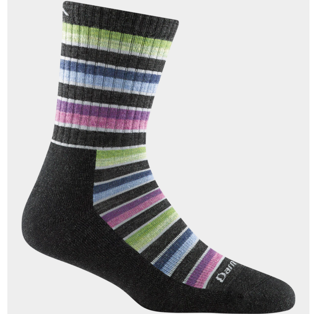 Darn Tough Women's Decade Stripe Micro Crew Midweight Hiking Sock (1994) 5 Darn Tough Women's Decade Stripe Micro Crew Midweight Hiking Sock (1994)