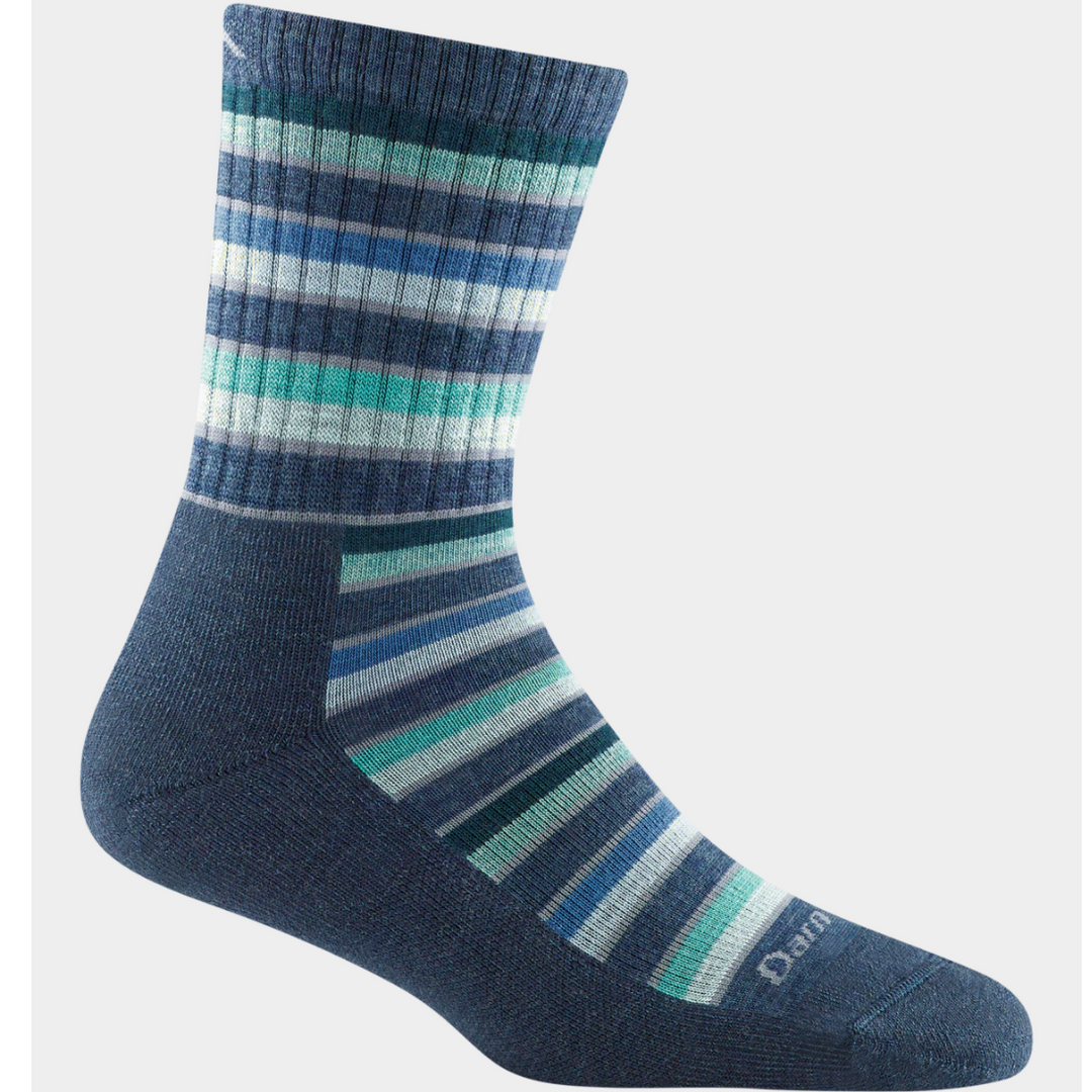 Darn Tough Women's Decade Stripe Micro Crew Midweight Hiking Sock (1994) 6 Darn Tough Women's Decade Stripe Micro Crew Midweight Hiking Sock (1994)