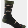 Darn Tough Men's Spey Fly Crew Lightweight Lifestyle Sock (6085) Socks