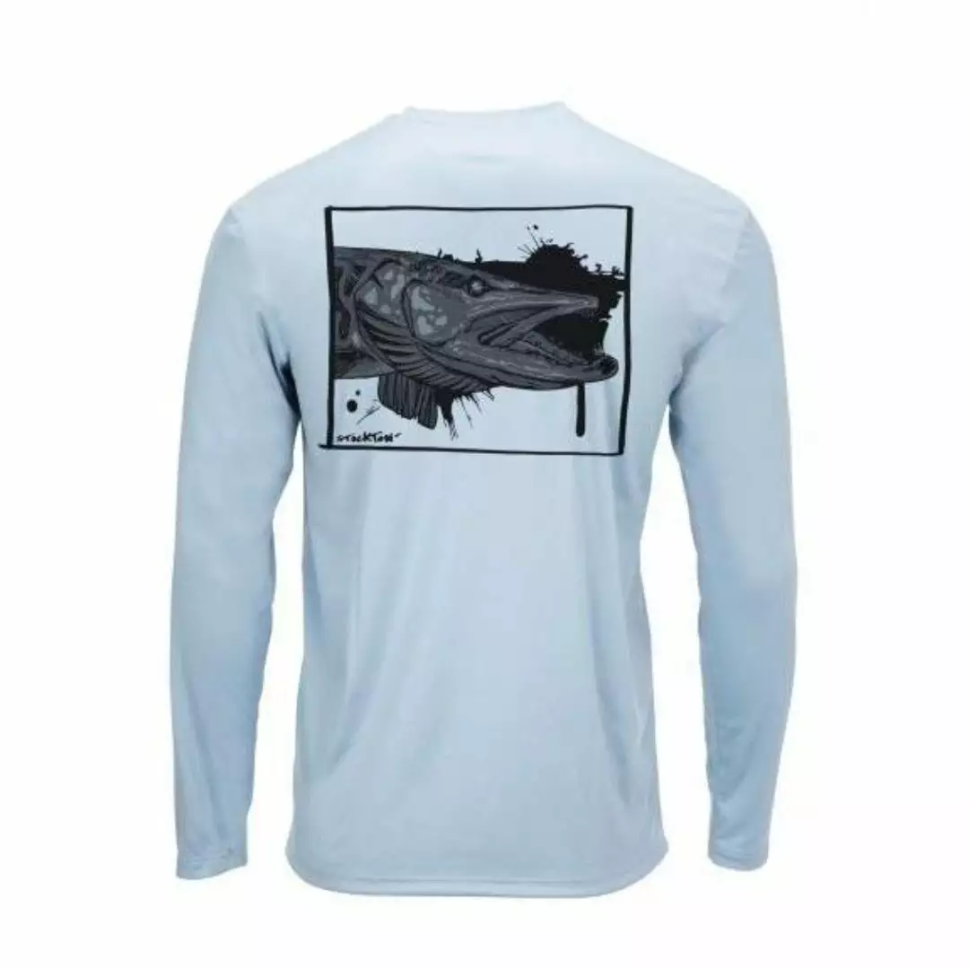 Simms Shirts & Tops Simm's Men's Wind Rose North Solar Tech Tee Long Sleeve 6 Simms Shirts & Tops Simm's Men's Wind Rose North Solar Tech Tee Long Sleeve