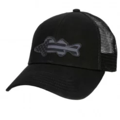 Simms USA Walleye Trucker Hat Ball Caps & Sun Hats
