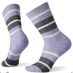 Smartwool Women's Everyday Striped Cable Crew Socks (SW004011A26)