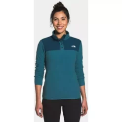 The North Face Women's TKA Glacier Snap-Neck Pullover