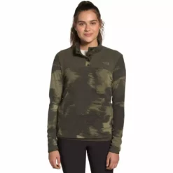 The North Face Women's TKA Glacier Snap-Neck Pullover