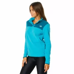 The North Face Women's TKA Glacier Snap-Neck Pullover