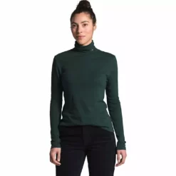 The North Face Women's Woodside Hemp LS Turtleneck