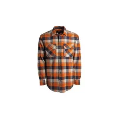 Timberland Pro Men's WOODFORT HEAVYWEIGHT FLANNEL WORK SHIRT