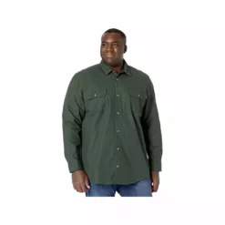 Timberland Pro Men's WOODFORT HEAVYWEIGHT FLANNEL WORK SHIRT