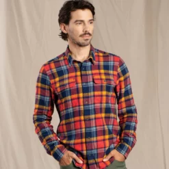 Shirts & Tops Toad&Co Men's Indigo Flannel Long Sleeve Shirt