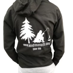 Wind Rose North Ltd. Outfitters Wind Rose North Ice Fishing Sasquatch Hoodie