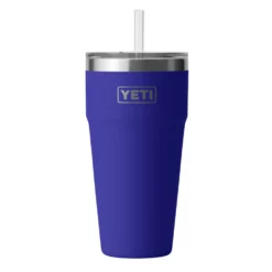 Drinkware Yeti Rambler 26oz Stackable Cup With Straw Lid
