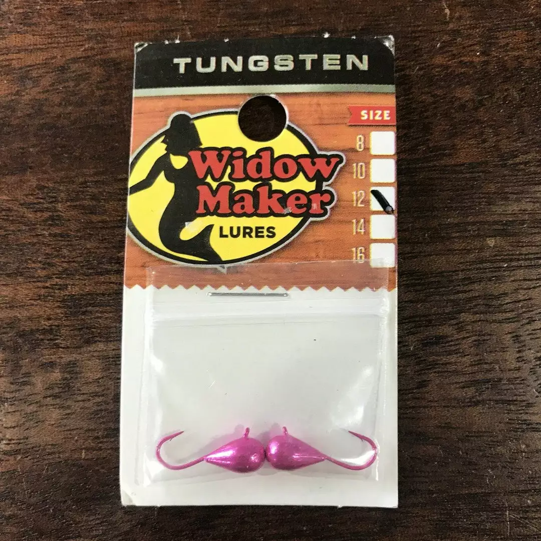 Ice Jigs Widow Maker Met. Dropper 12 Ice Jigs Widow Maker Met. Dropper