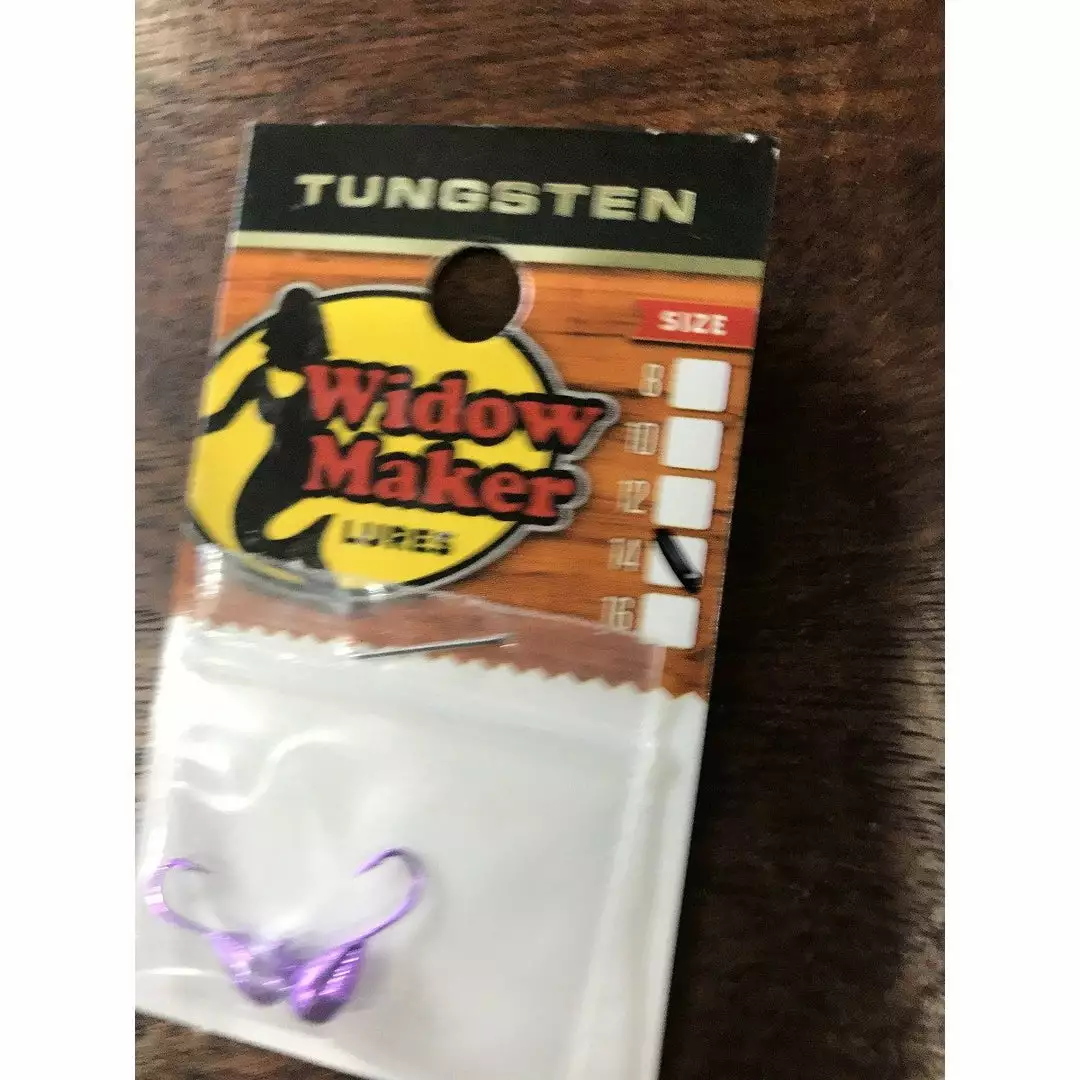 Ice Jigs Widow Maker Met. Dropper 5 Ice Jigs Widow Maker Met. Dropper