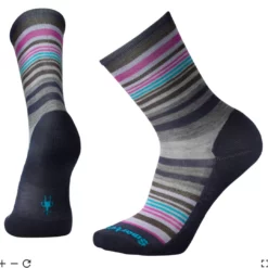 Smartwool Women's Everyday Jovian Stripe Crew Socks (SW0SW599F12)
