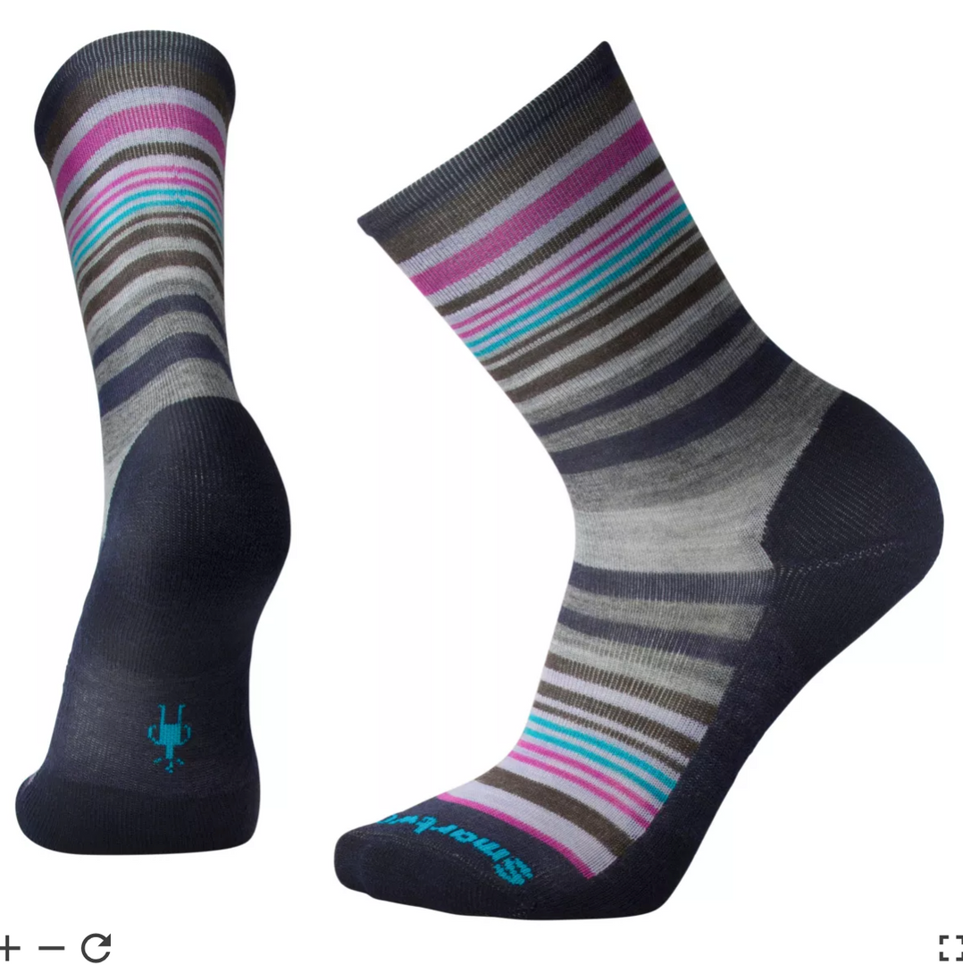 Smartwool Women's Everyday Jovian Stripe Crew Socks (SW0SW599F12) 4 Smartwool Women's Everyday Jovian Stripe Crew Socks (SW0SW599F12)